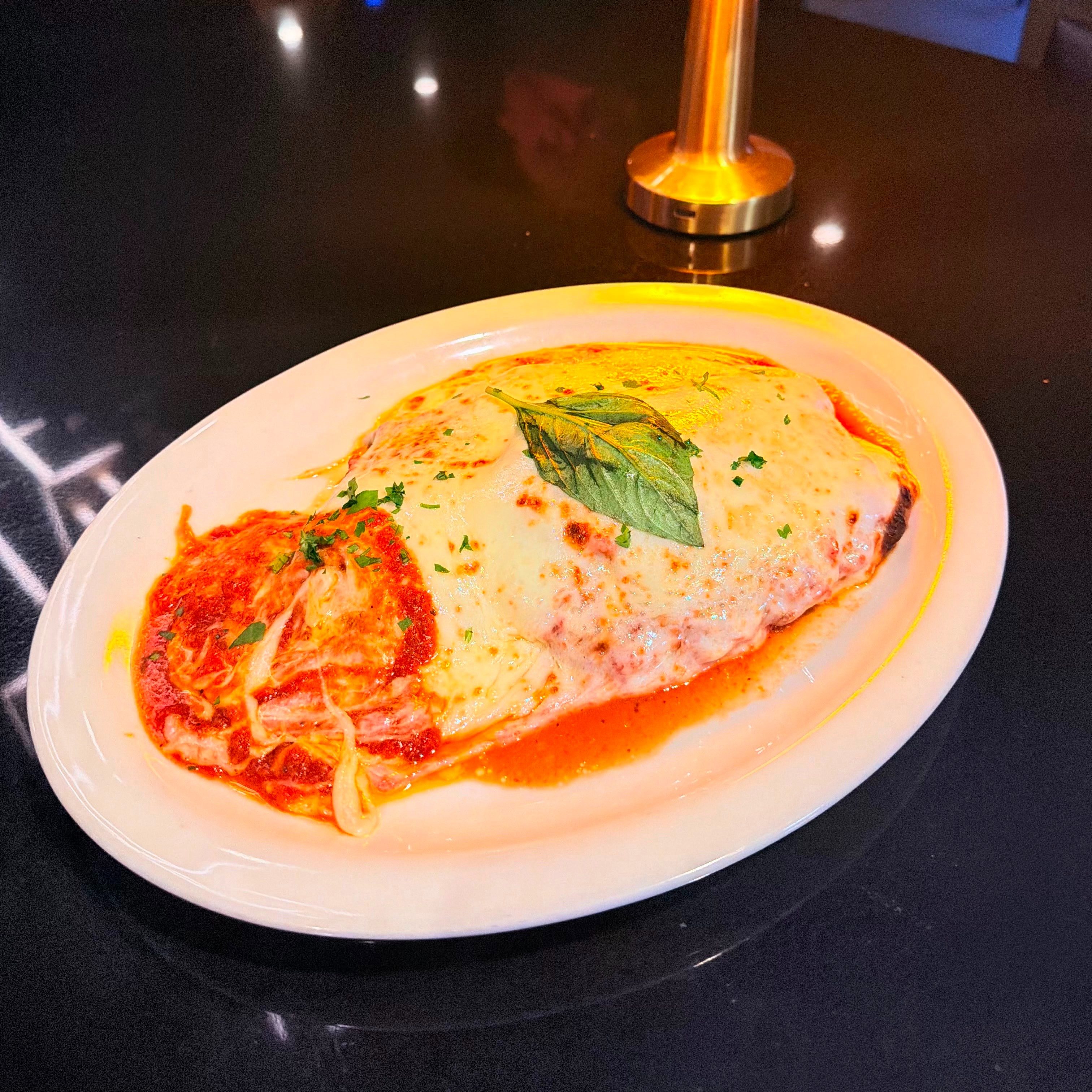 Chicken Parmigiana Classic.