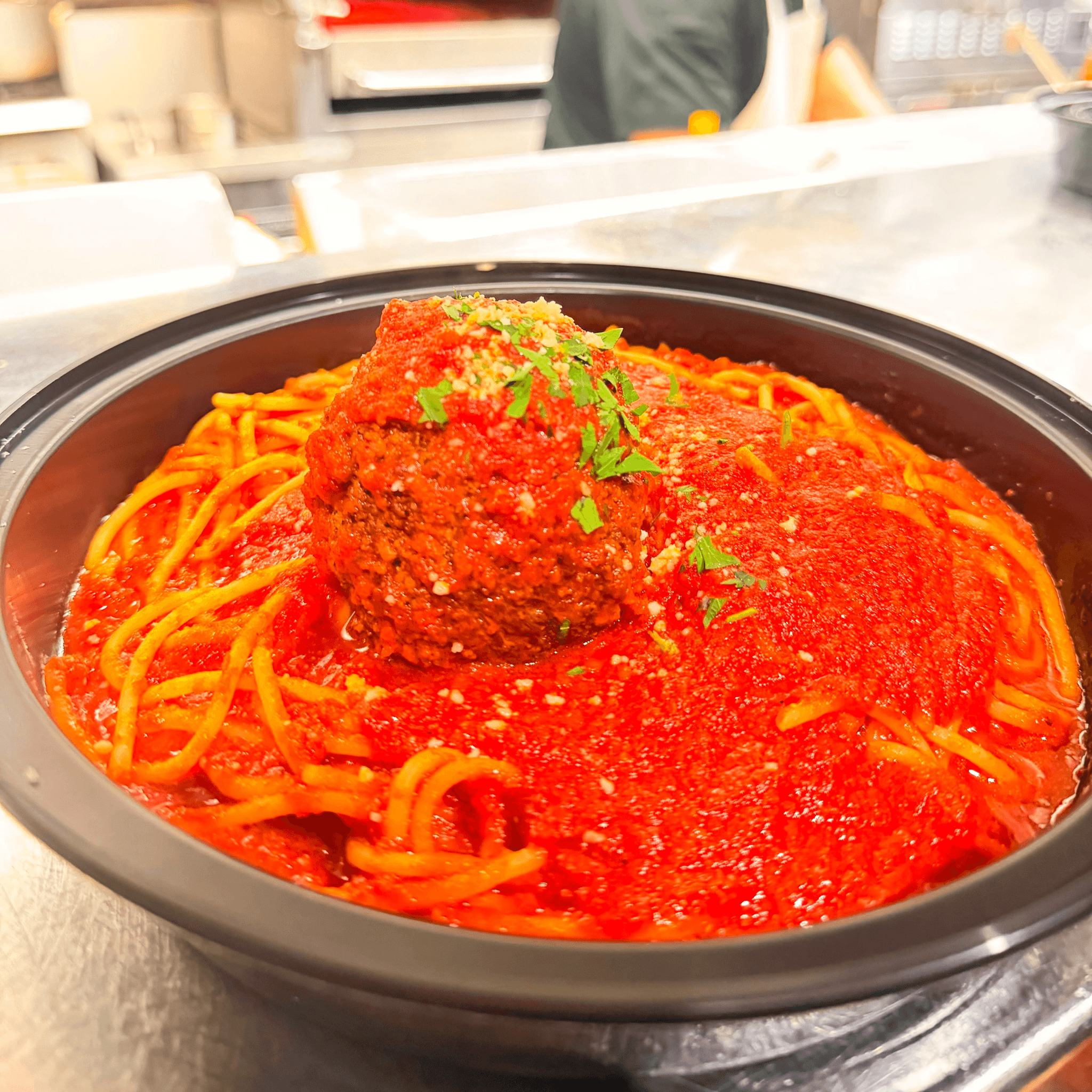 Spaghetti & Meatball.