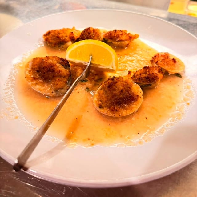 Clams Oreganata.