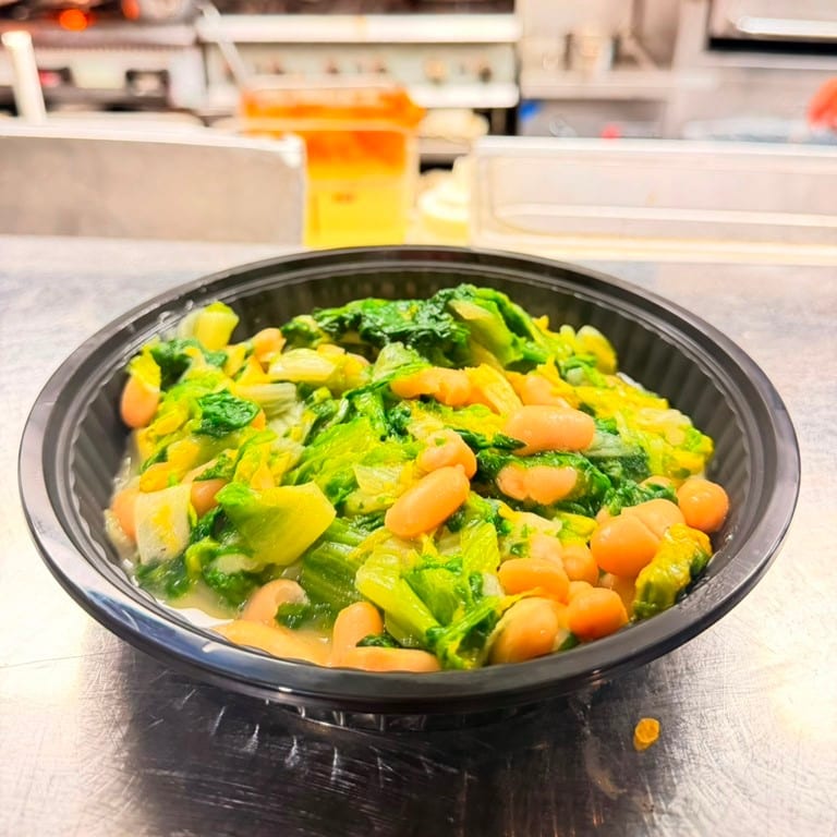 Side of Escarole & Cannellini Beans.