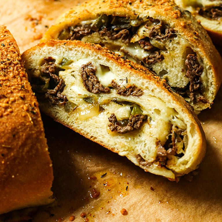 Savor Our Authentic Stromboli
