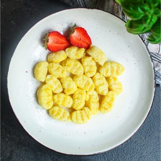 Homemade Gnocchi & Pesto