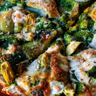 Spinach & Artichoke Pizza