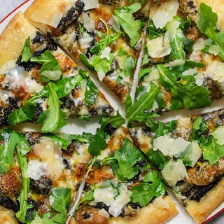 White Truffle Mushroom Pizza